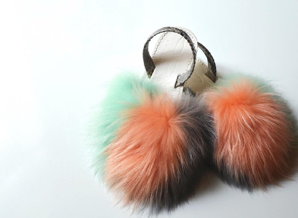 Del rio london Classic Finn raccoon flats taupe/peach/sage - python slingback Precio de fábrica