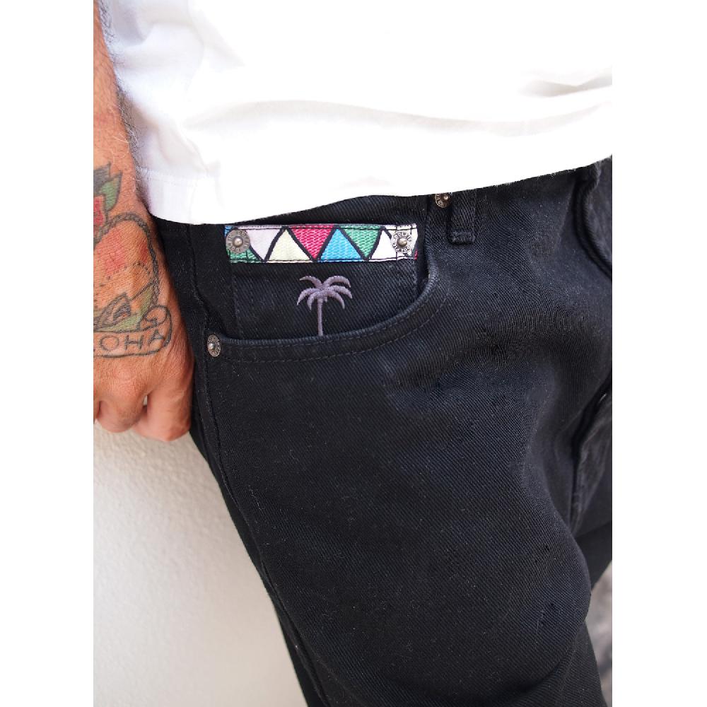 Dolfie JEANS MAN MARK - BLACK RETRO Última moda