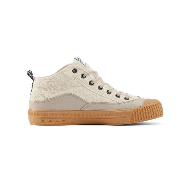 Duuo Zapatillas beige borreguito mujer En oferta