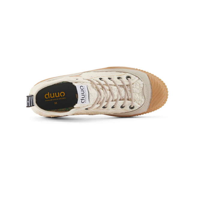 Duuo Zapatillas beige borreguito mujer En oferta