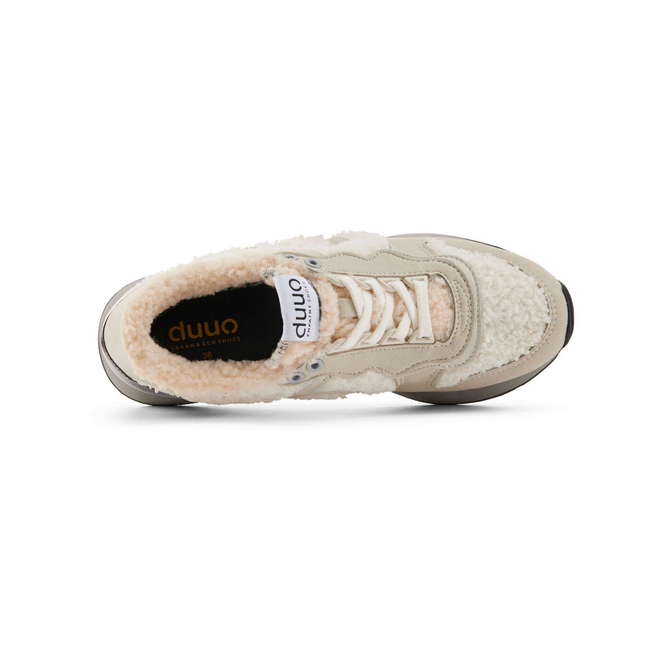 Duuo Zapatillas beige retro running mujer Libre de impuestos