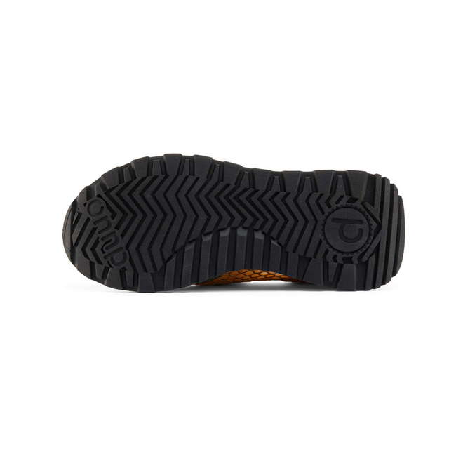 Duuo Zapatillas casual amarillas con detalles plateados mujer Grandes ahorros