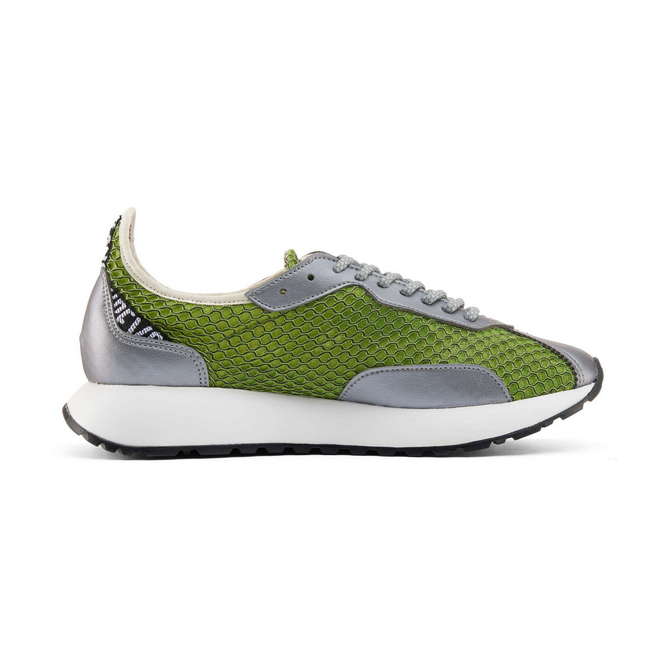 Duuo Zapatillas casual verdes con detalles plateados mujer Devoluciones gratuitas