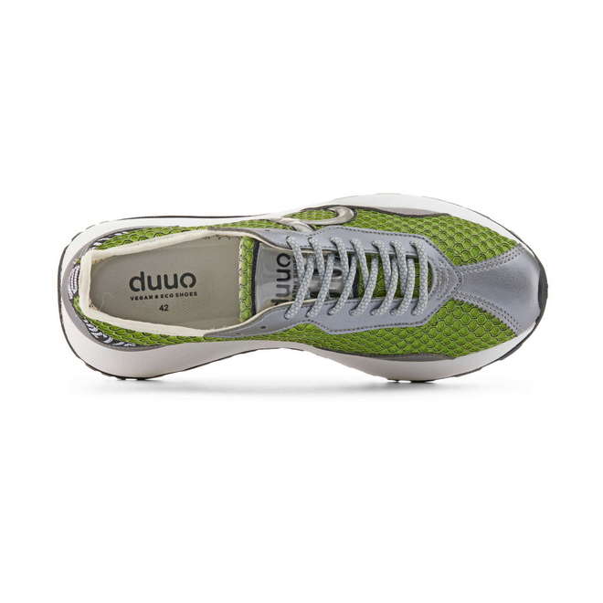 Duuo Zapatillas casual verdes con detalles plateados mujer Devoluciones gratuitas