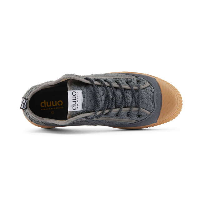 Duuo Zapatillas grises borreguito mujer Rebajas