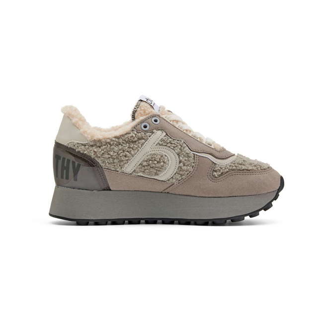 Duuo Zapatillas marrones retro running mujer Rebajas de fábrica