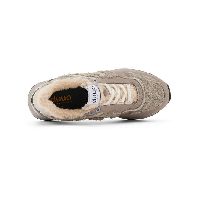 Duuo Zapatillas marrones retro running mujer Rebajas de fábrica