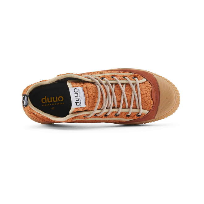 Duuo Zapatillas naranjas borreguito mujer Los más vendidos
