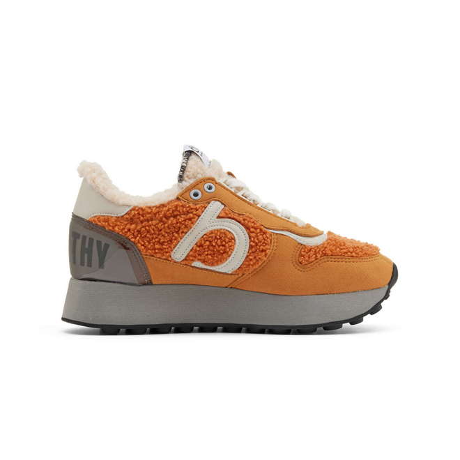 Duuo Zapatillas naranjas retro running mujer Descuento