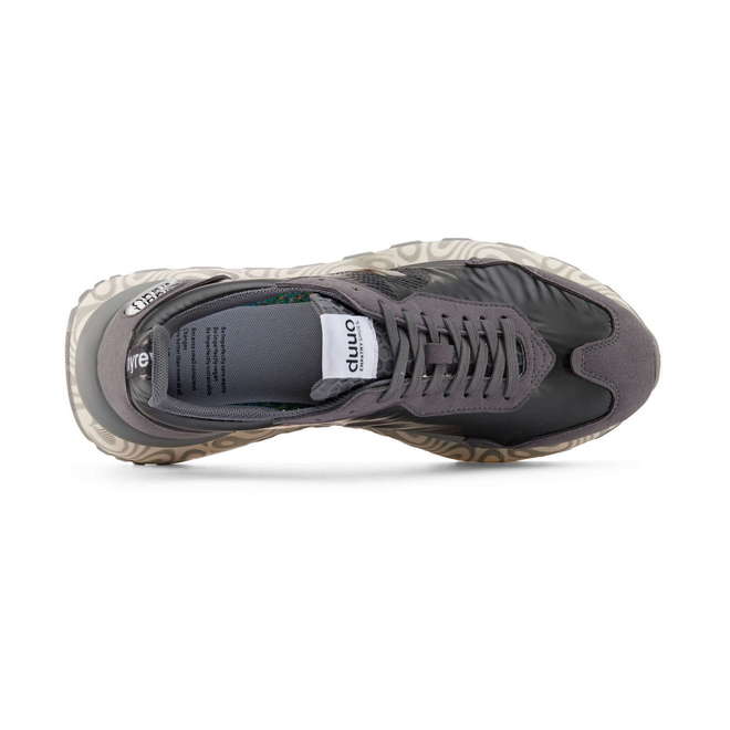 Duuo Zapatillas urbanas negras metalizadas Liquidación