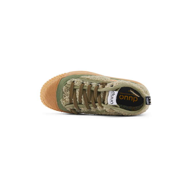 Duuo Zapatillas verdes borreguito mujer Rebajas top
