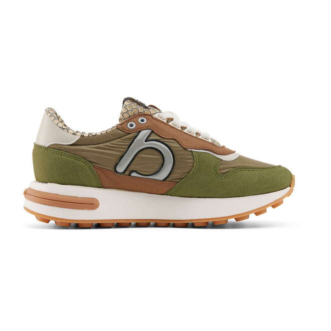 Duuo Zapatillas verdes retro con cuña mujer Envío gratis