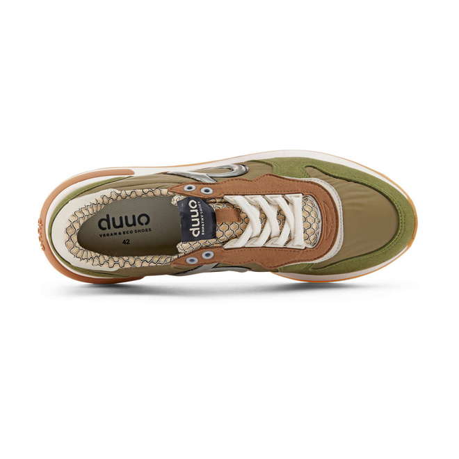Duuo Zapatillas verdes retro con cuña mujer Envío gratis