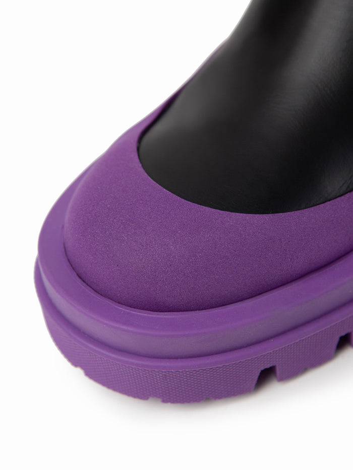Equitare CHANTAL - Napa Seda Suela Negra Morado 2025