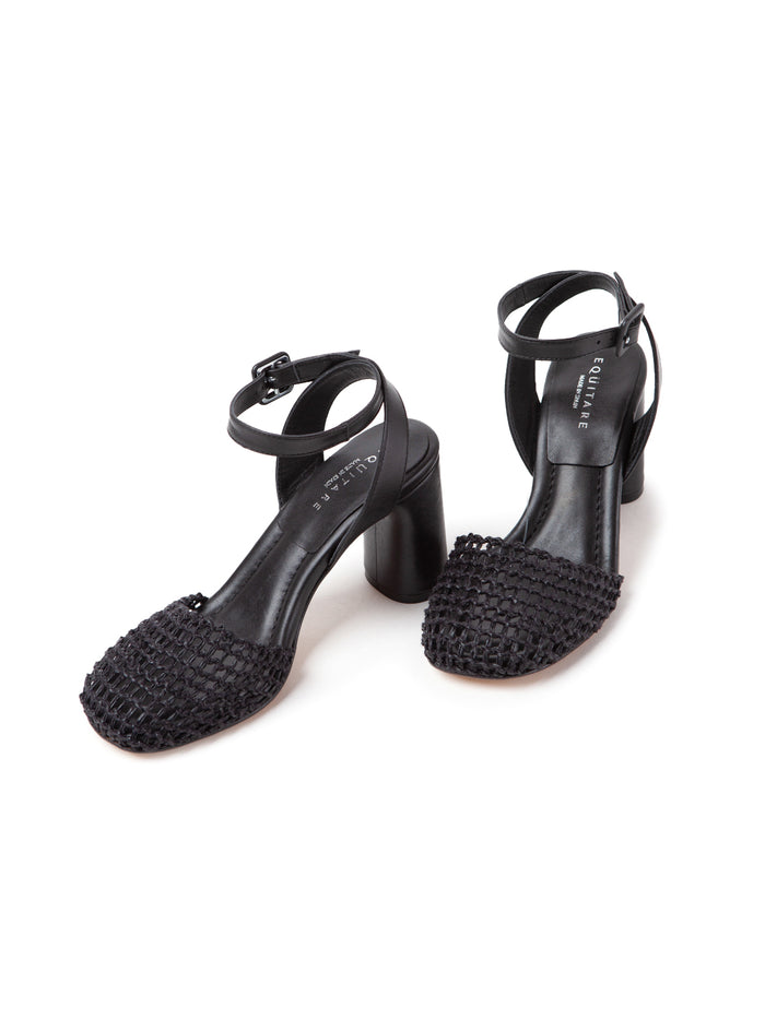 Equitare PRAIA - CORD.RAFIA NEGRO Última moda