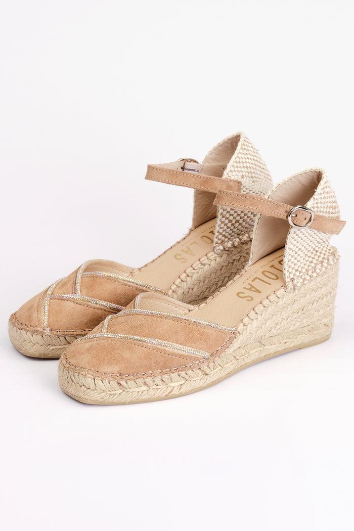 Fabiolas Alpargata Clara Beige Última moda