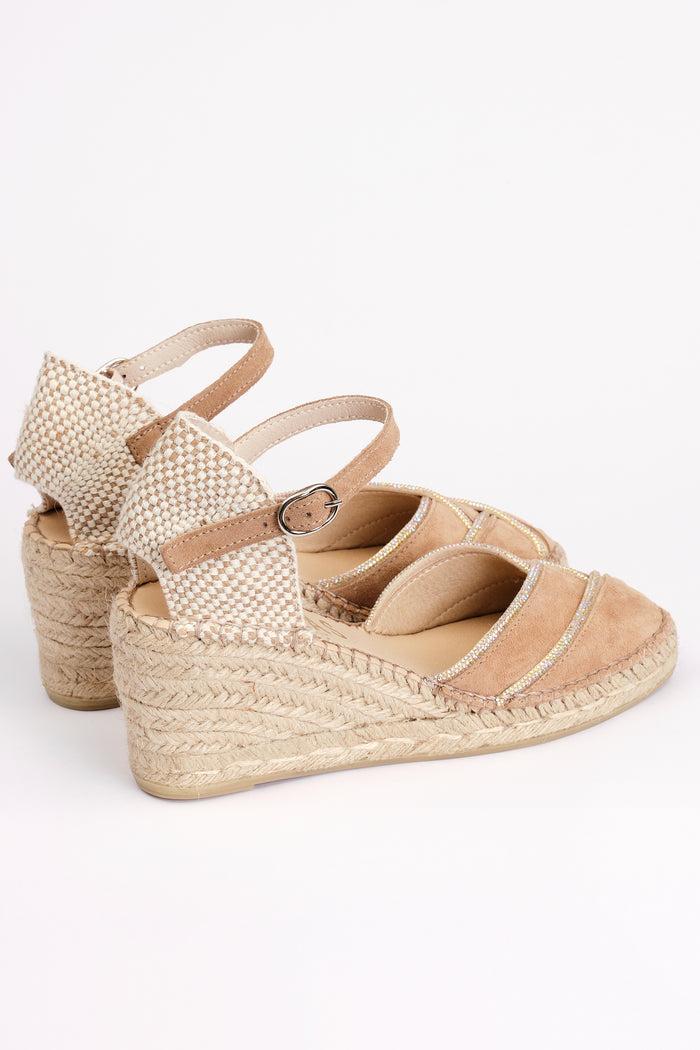 Fabiolas Alpargata Clara Beige Última moda