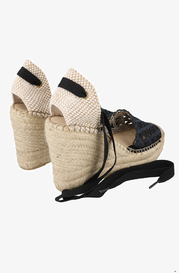 Fabiolas Alpargata Cora Negro Outlet online