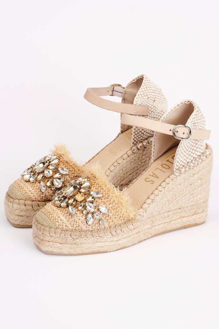 Fabiolas Alpargata Esplendor Beige En oferta