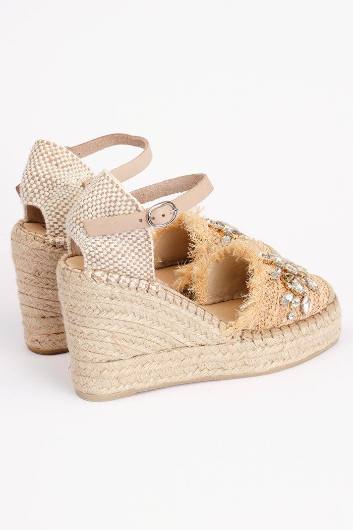 Fabiolas Alpargata Esplendor Beige En oferta