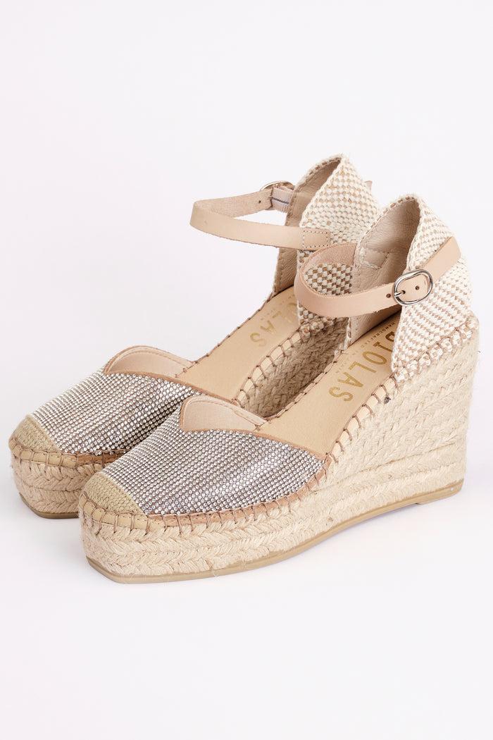 Fabiolas Alpargata Aliseda Beige Gran oferta