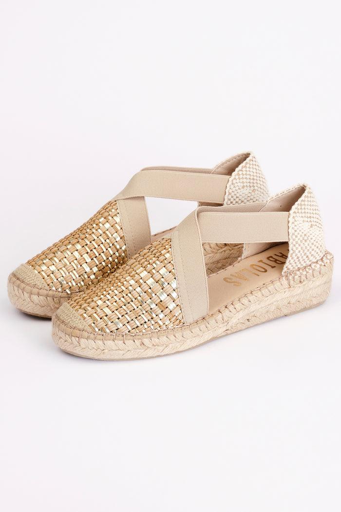 Fabiolas Alpargata Estrella Beige Envío gratis