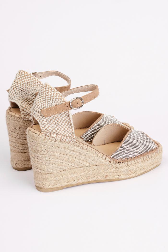 Fabiolas Sandalia Arena Beige Ahorra y exporta