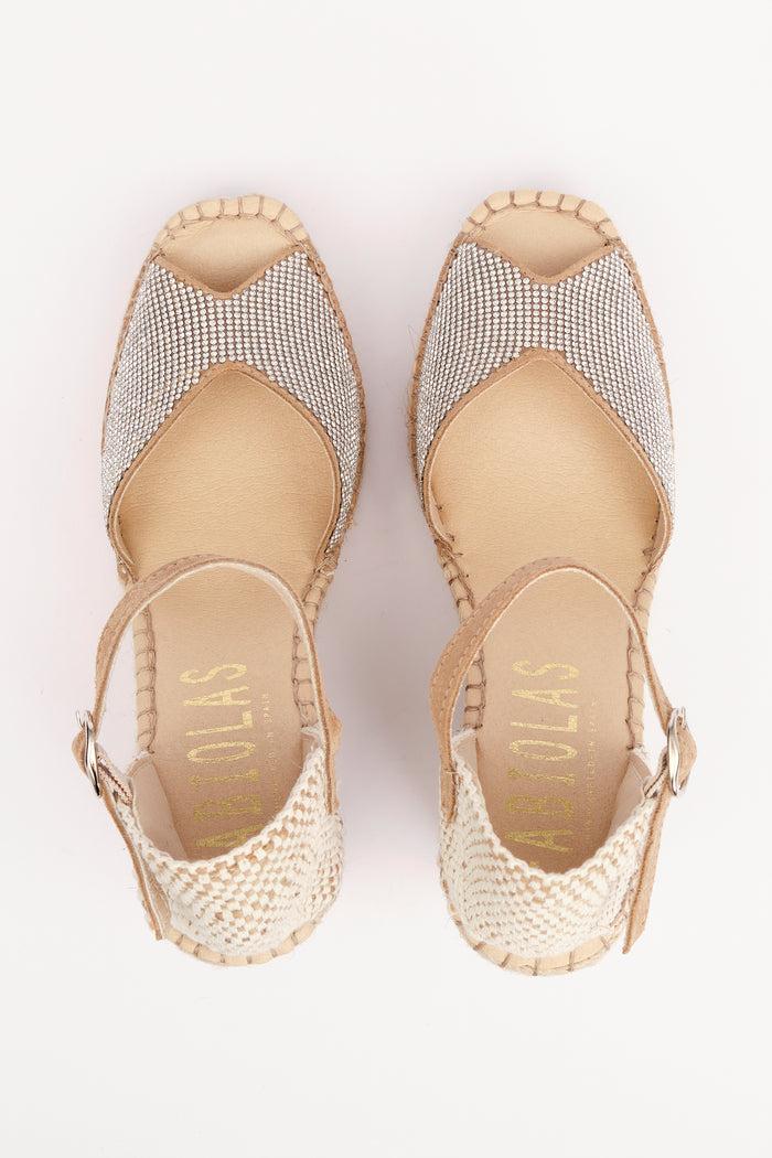 Fabiolas Sandalia Arena Beige Ahorra y exporta