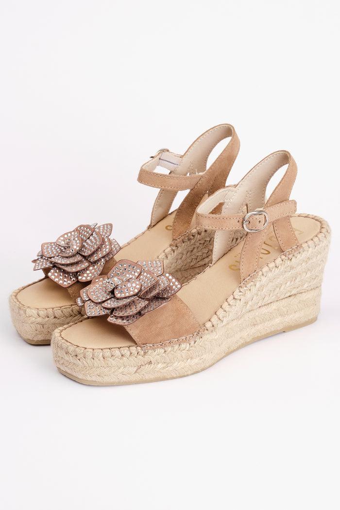 Fabiolas Sandalia Lotus Beige En oferta