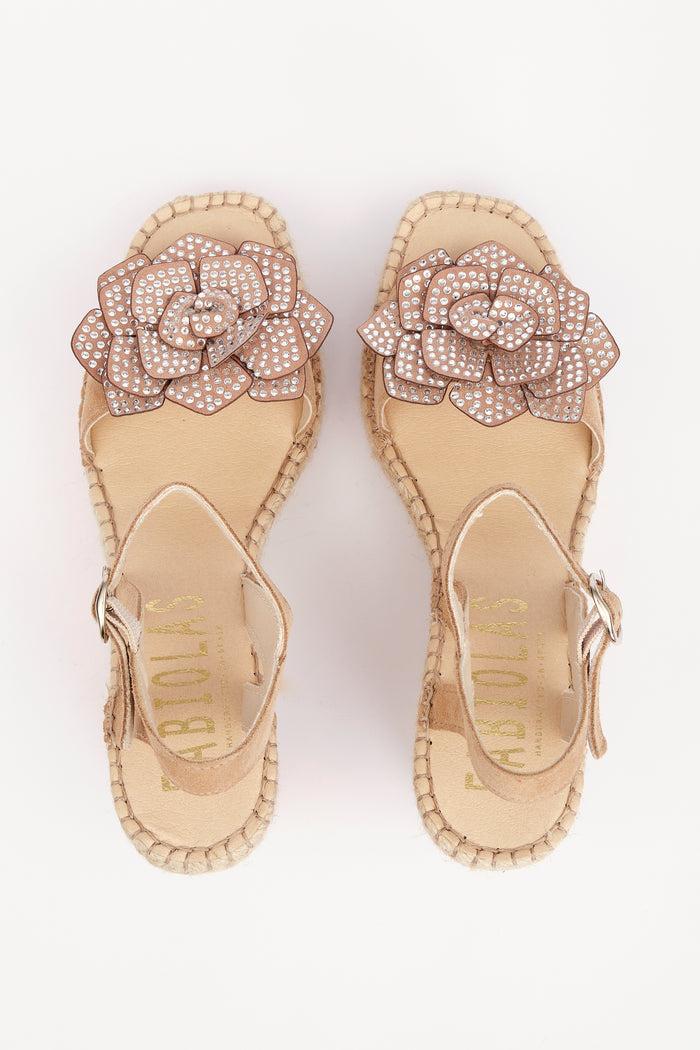 Fabiolas Sandalia Lotus Beige En oferta