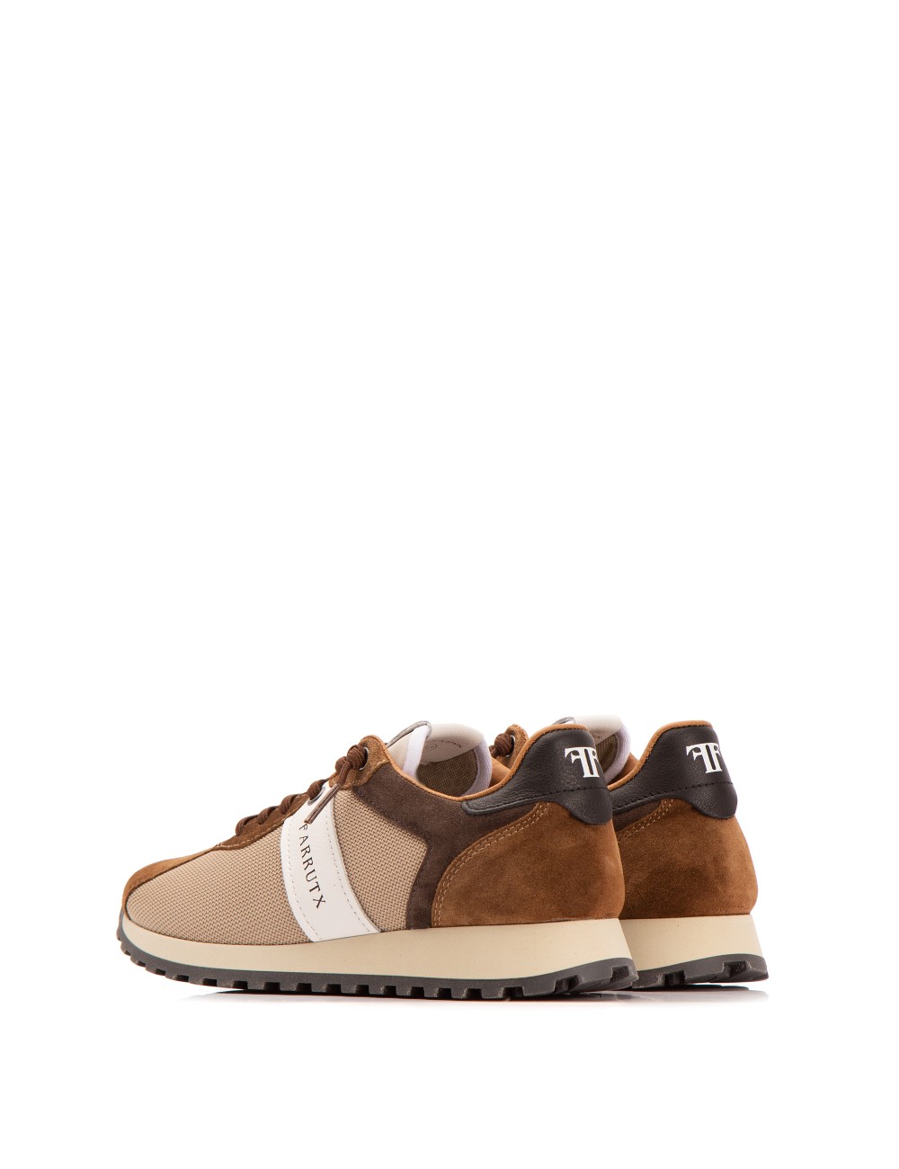 Farrutx MANON -BIS Tejido camel - Velour cuero Devoluciones gratuitas