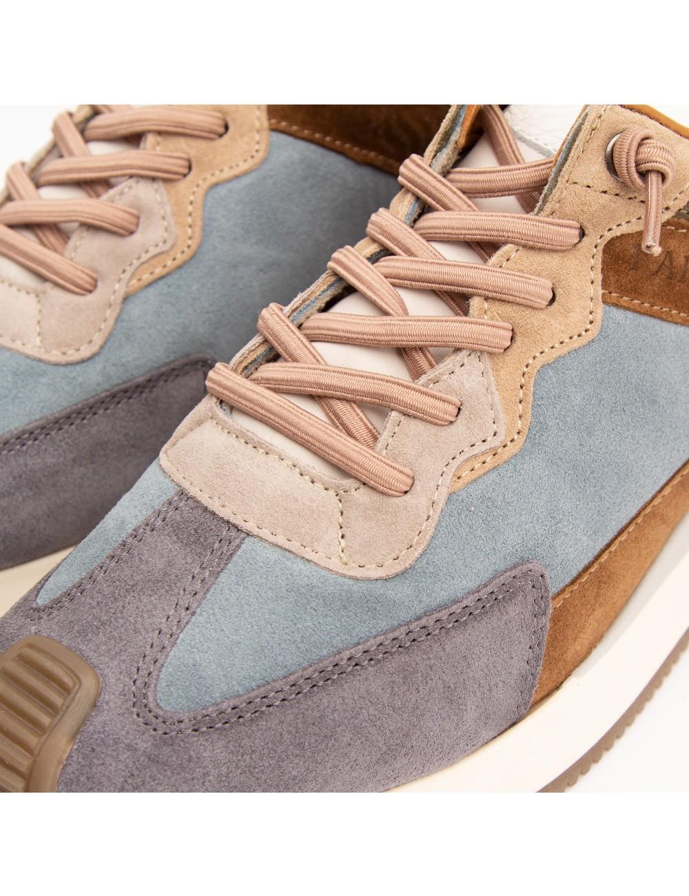 Farrutx LEYDI Velour multi azul Rebajas