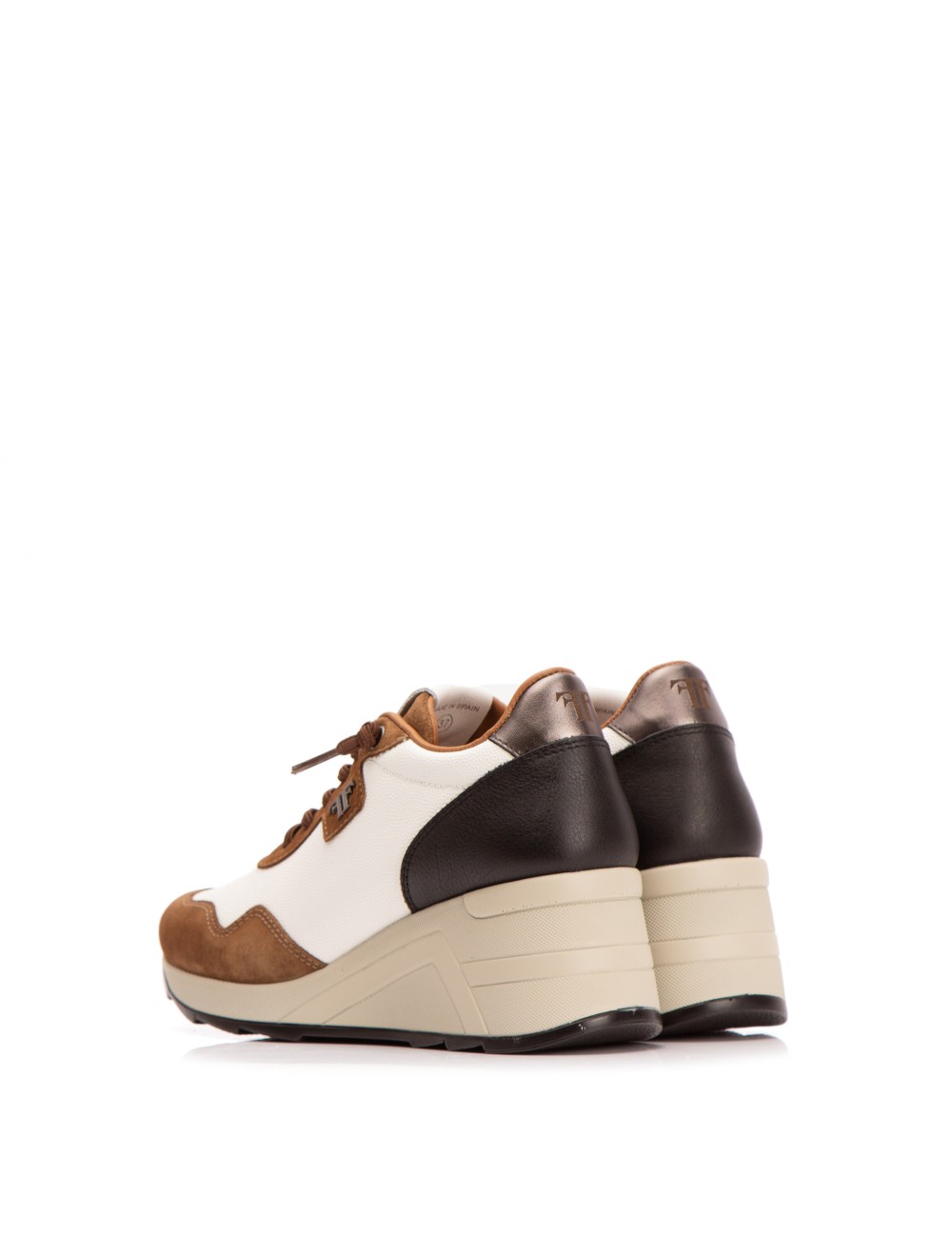 Farrutx MANDY Piel grabada lagarto blanca Gran oferta