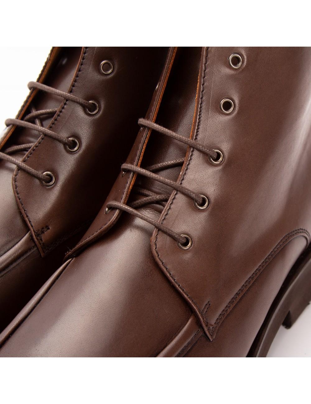 Farrutx LOJA Calf cacao Rebajas de fin de temporada