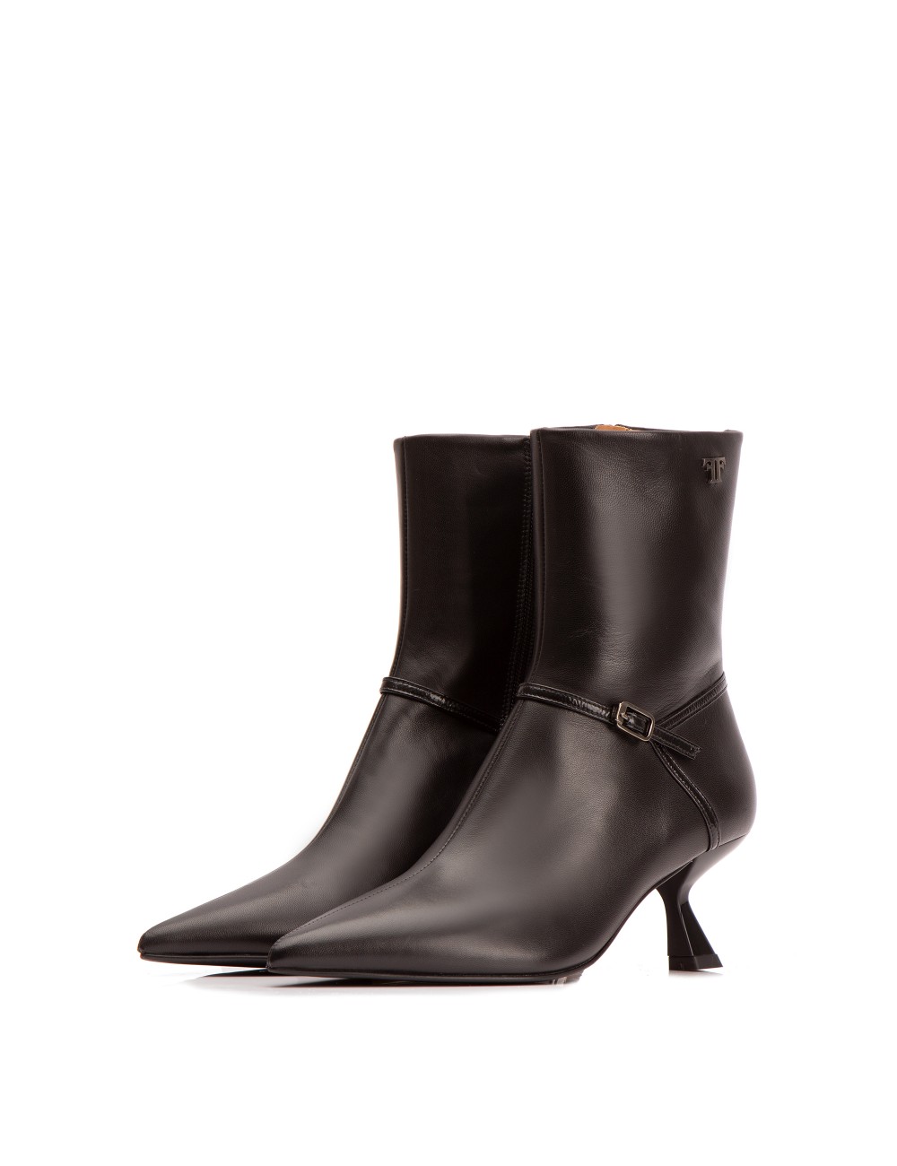 Farrutx LLANES Napa - charol negro Oferta especial