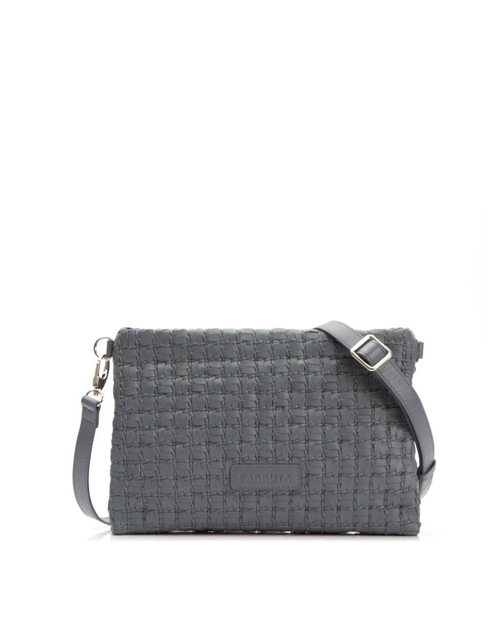Farrutx NICKIS Napa trenzada gris Última moda