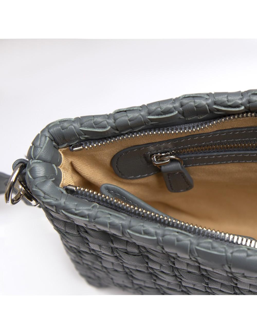 Farrutx NICKIS Napa trenzada gris Última moda