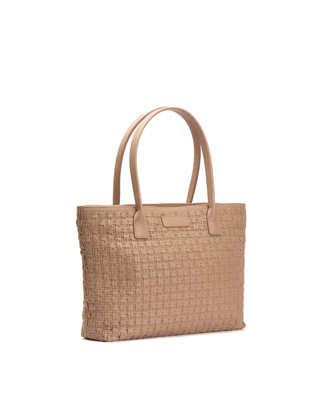 Farrutx NORMAND Napa trenzada taupe En línea