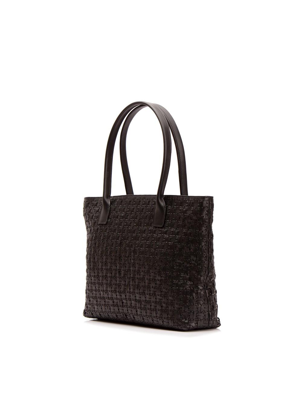 Farrutx NORMAND Napa trenzada negra Outlet online