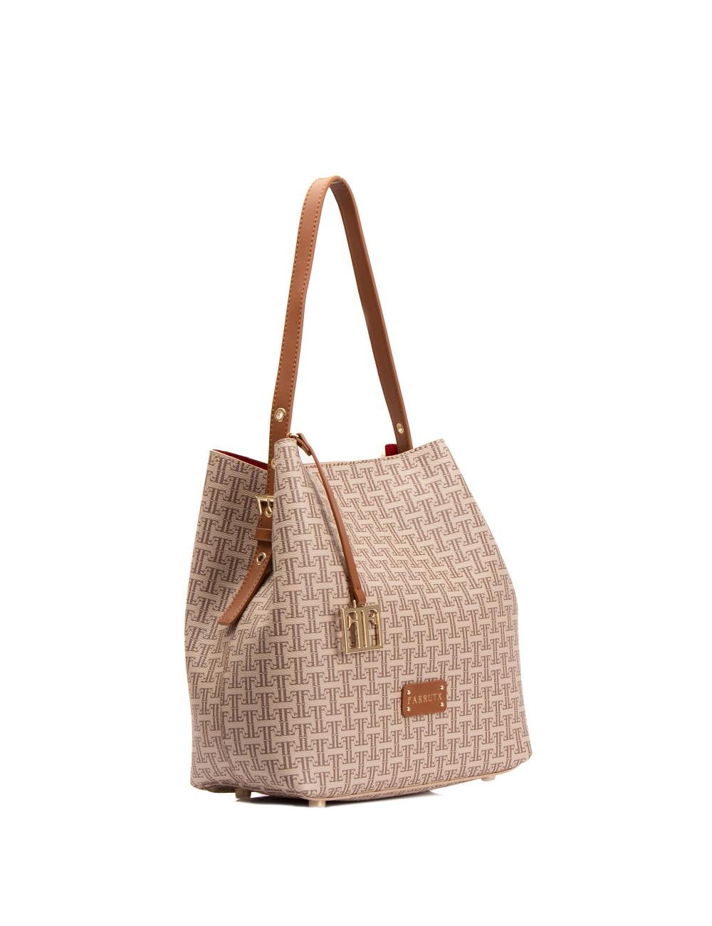 Farrutx KART Piel vegana beige-cuero En oferta