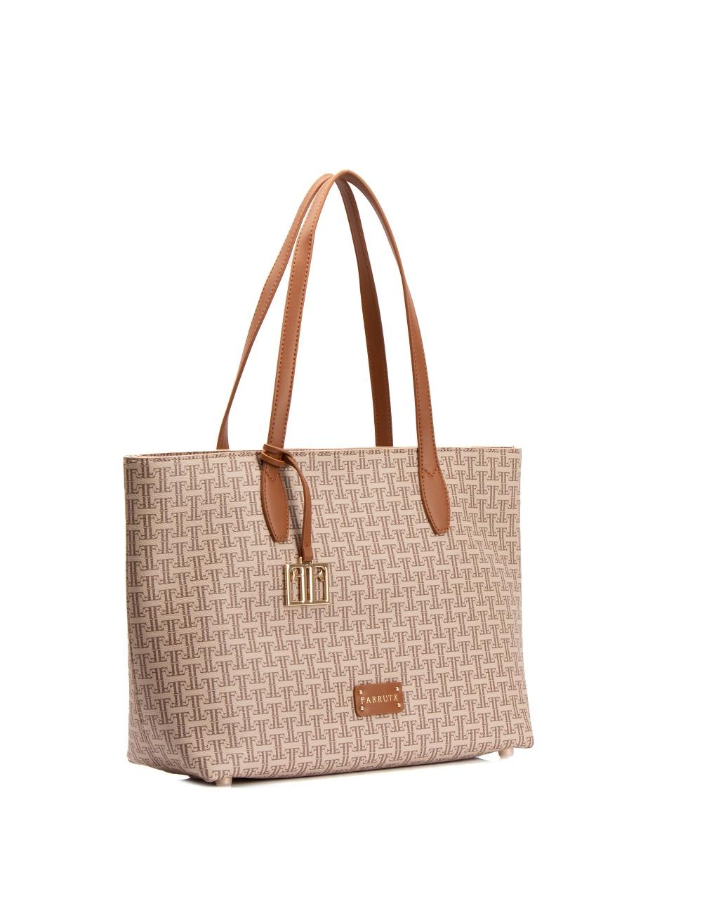 Farrutx KARTIN Piel vegana beige-cuero Rebajas de fábrica