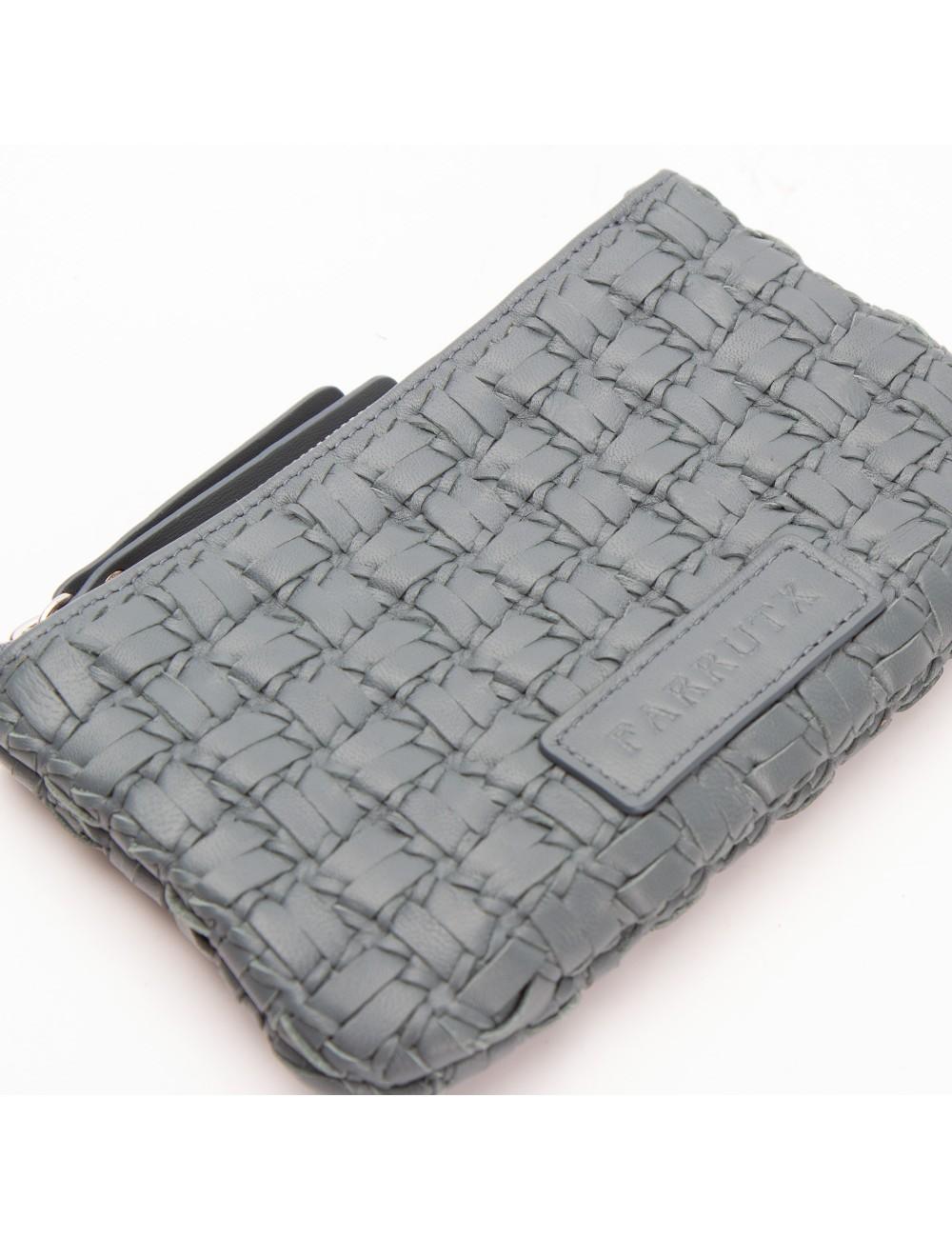 Farrutx KUKI Napa trenzada gris Liquidación