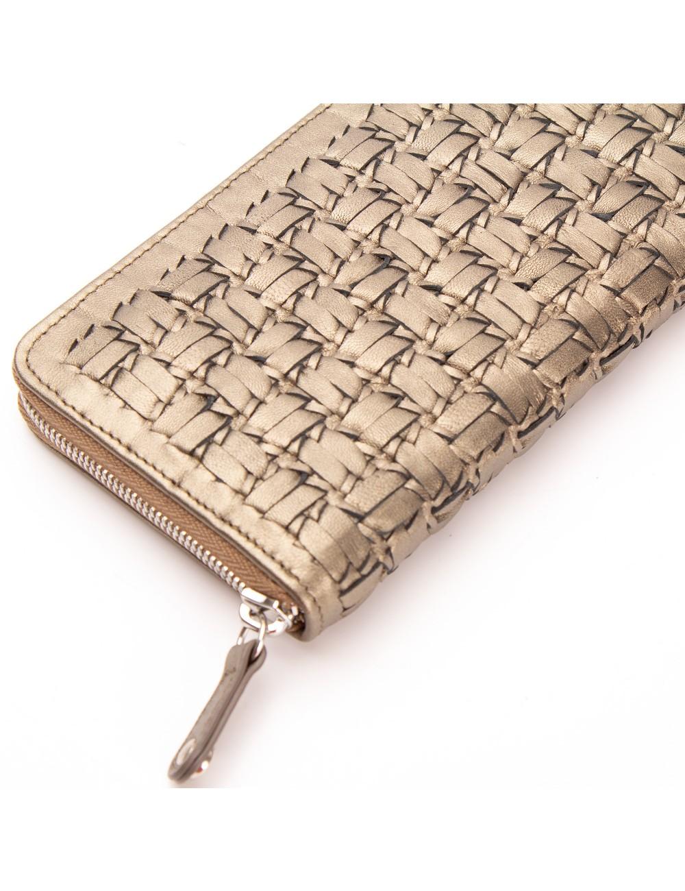 Farrutx MONROE Napa trenzada pewter Oferta especial de fábrica