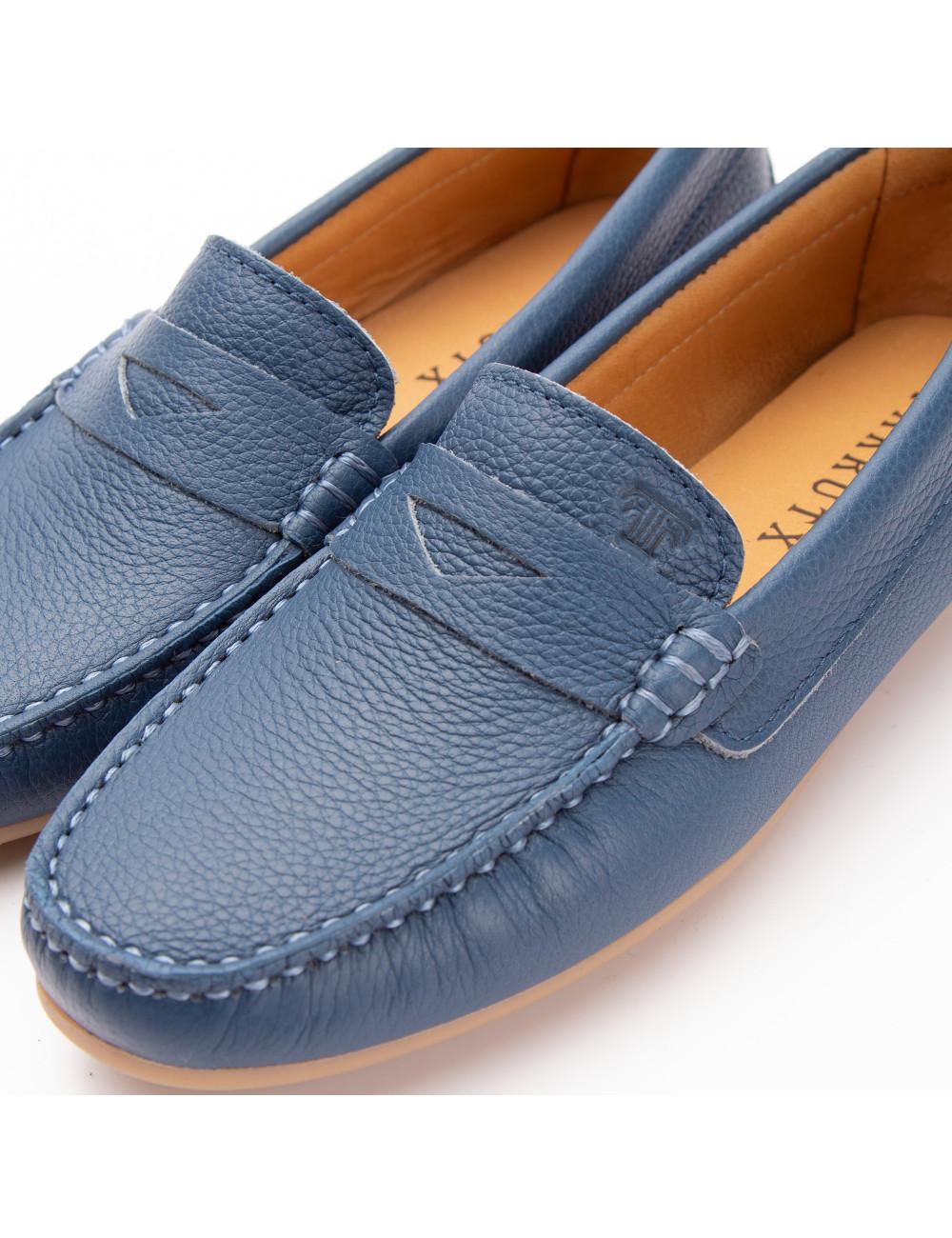 Farrutx KIO Grainy calf azul Grandes ahorros