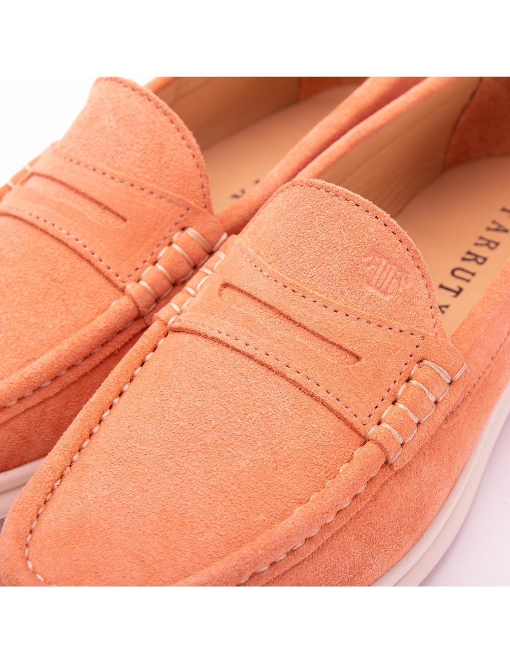 Farrutx ELENA Velour salmón Precio ultrabajo