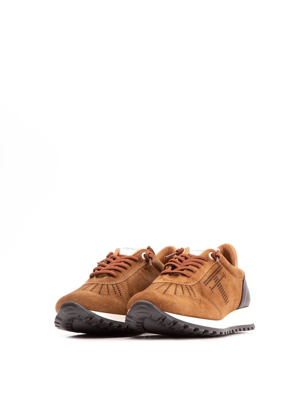 Farrutx MATILDA-CHECK Velour cuero Ventas relámpago