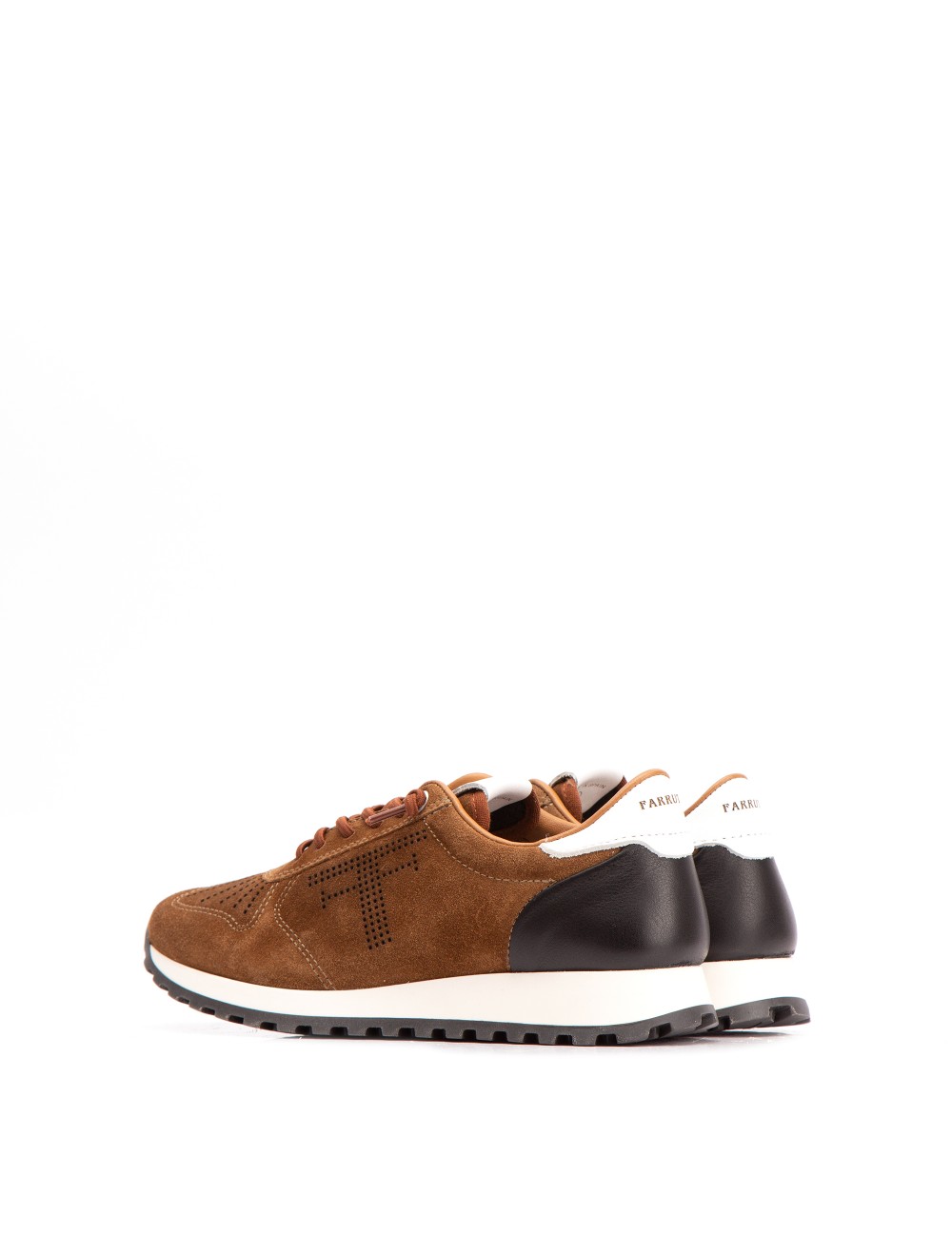 Farrutx MATILDA-CHECK Velour cuero Ventas relámpago