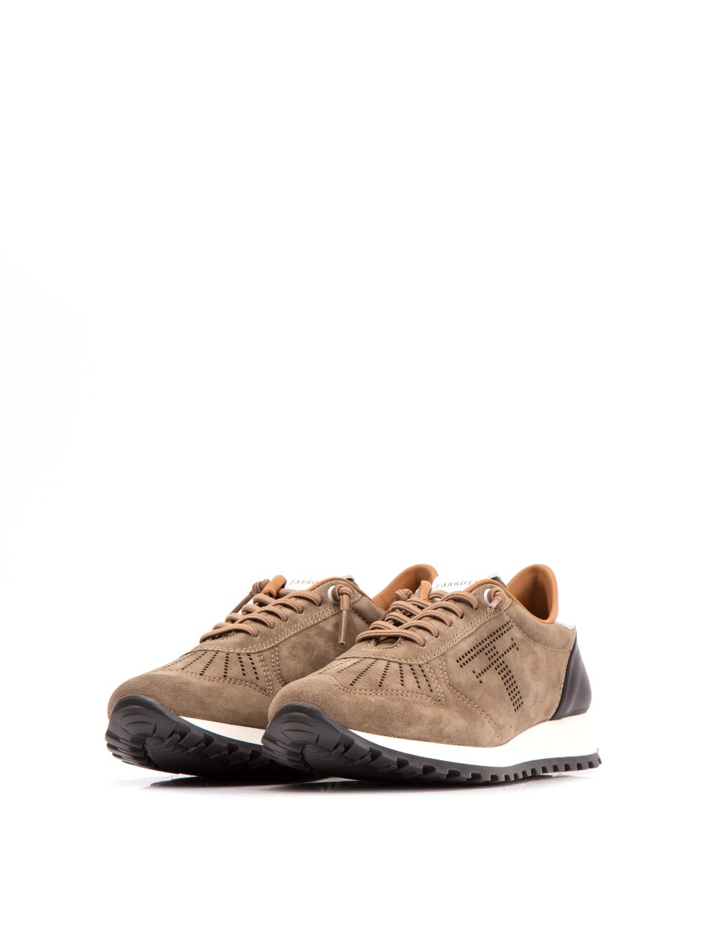 Farrutx MATILDA-CHECK Velour taupe Descuento