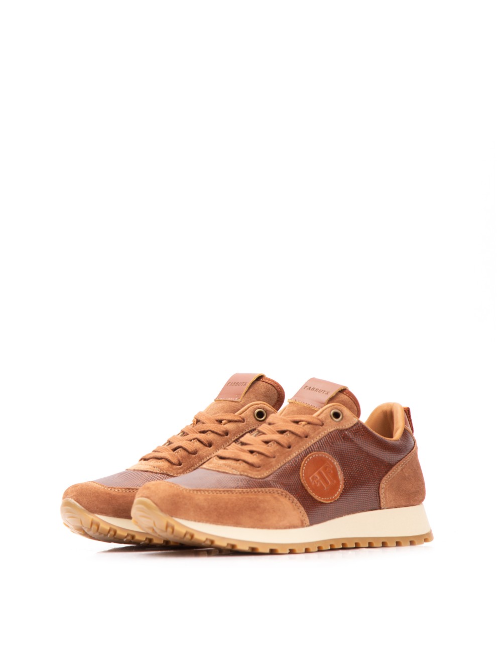 Farrutx MANDRAKE Grabado lagarto - Velour cuero Oferta especial