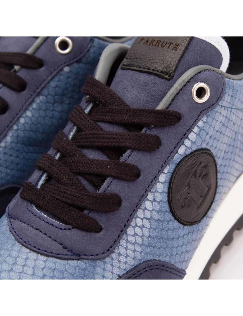 Farrutx MANDRAKE Nobuck-pitón jeans Envío gratis